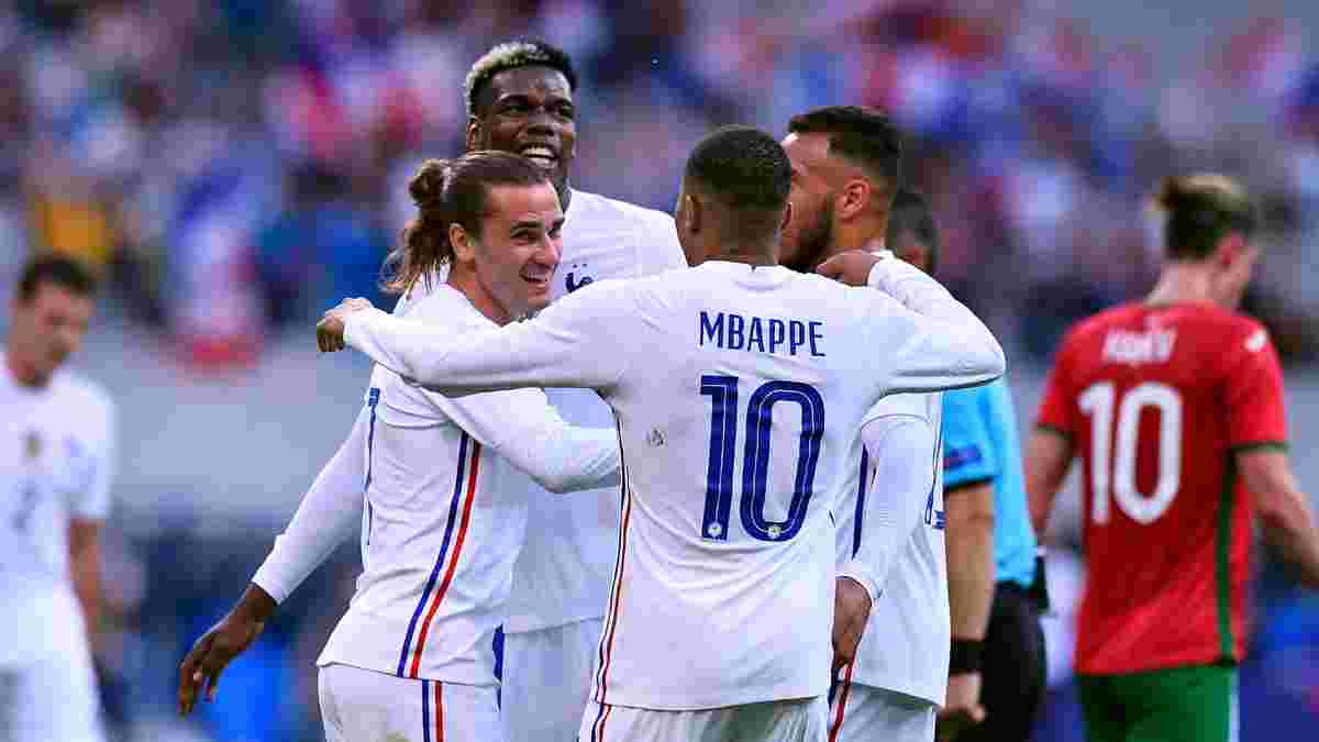 Дубль Жиру и эффектная красота от Гризманна в видеообзоре матча Франция – Болгария – 3:0