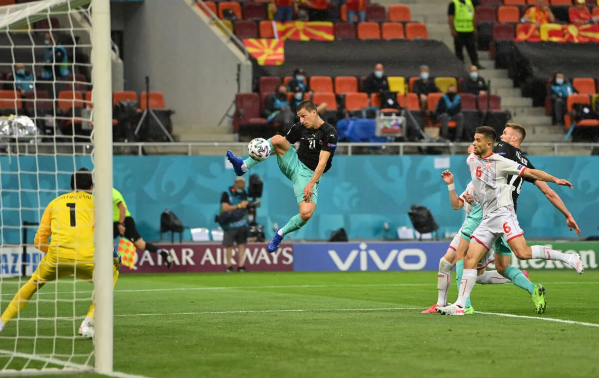 Австрия – Северная Македония – 3:1 – видео голов и обзор матча