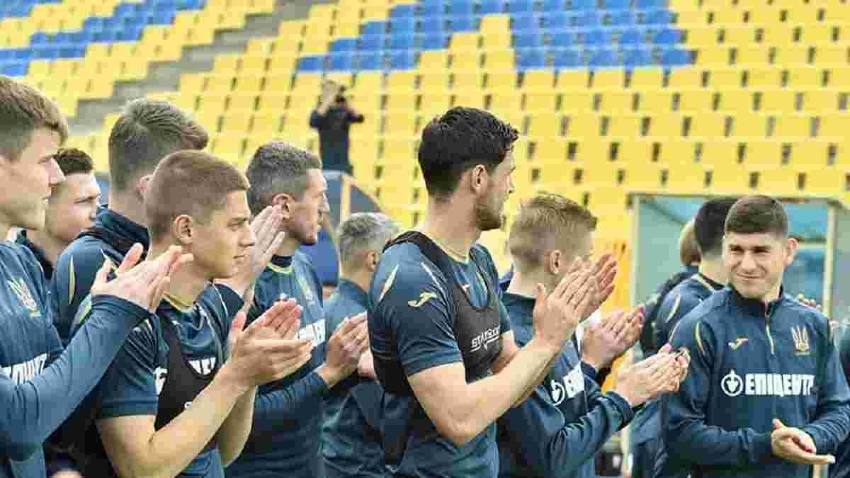 Сборная Украины провела дебютную тренировку в Румынии – фото подопечных Шевченко