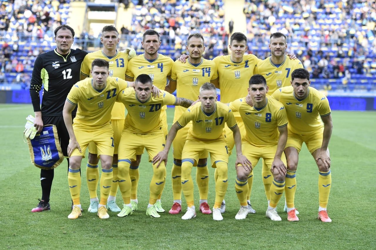 Игроки сборной Украины / фото: УАФ