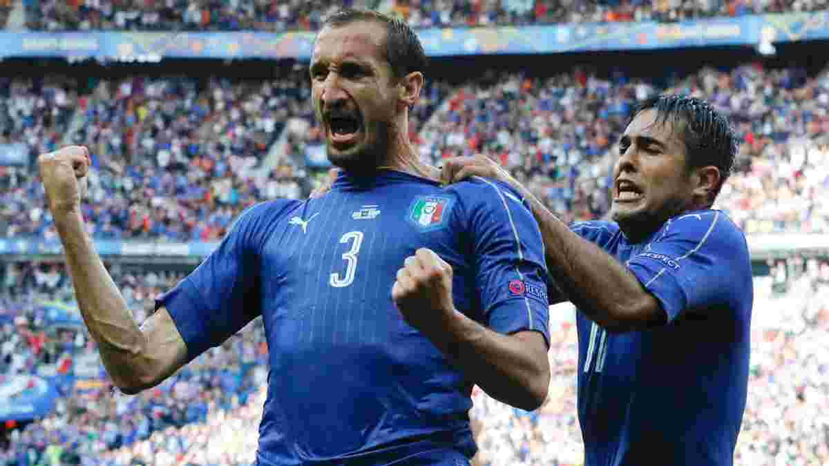 К'єлліні: Інколи можна подуріти – це повинно допомогти Італії на шляху до чемпіонського титулу