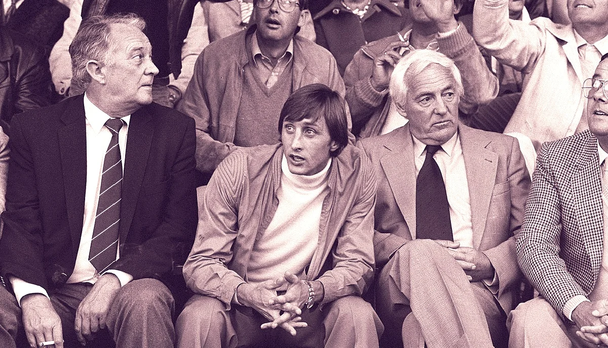 Йохан Кройф і Корнеліус Костер (праворуч) / Фото з відкритих джерел