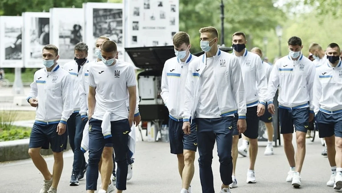Гравці збірної України / фото: УАФ