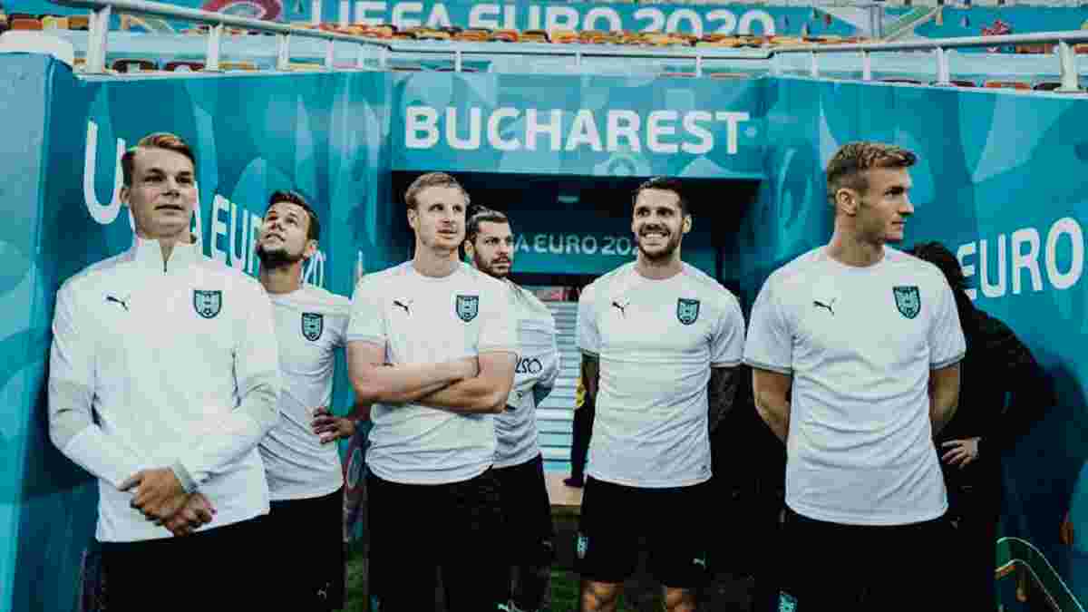 Сборная Австрии отменила тренировку из-за ливня в Бухаресте – завтра там состоится матч соперников Украины