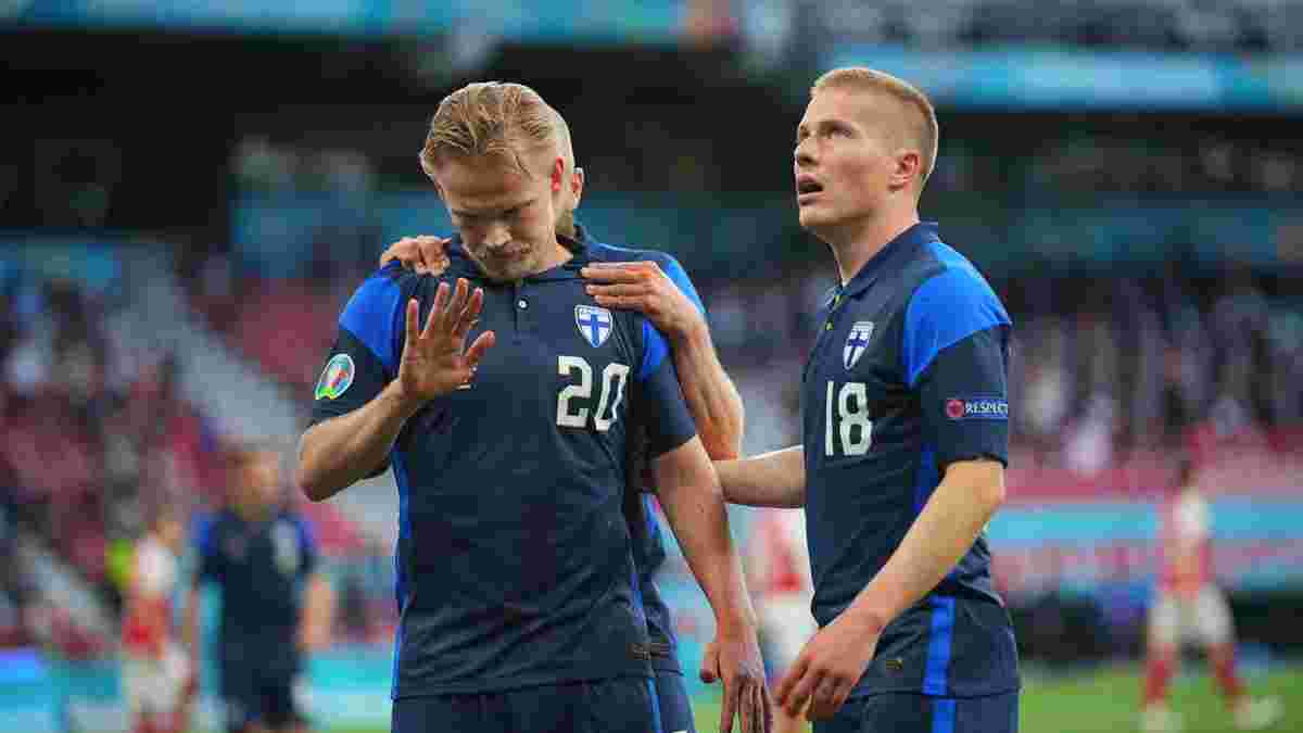 Страшный сон Эриксена, незабитый пенальти и победа абсолютного дебютанта в видеообзоре матча Дания – Финляндия
