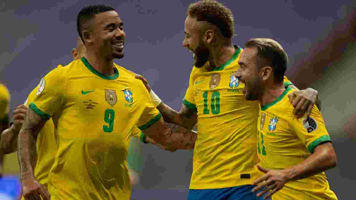 Бразилия разгромила Венесуэлу, впечатляющий гол Колумбии как заявка на премию Пушкаша – отменный старт Копа Америка-2021