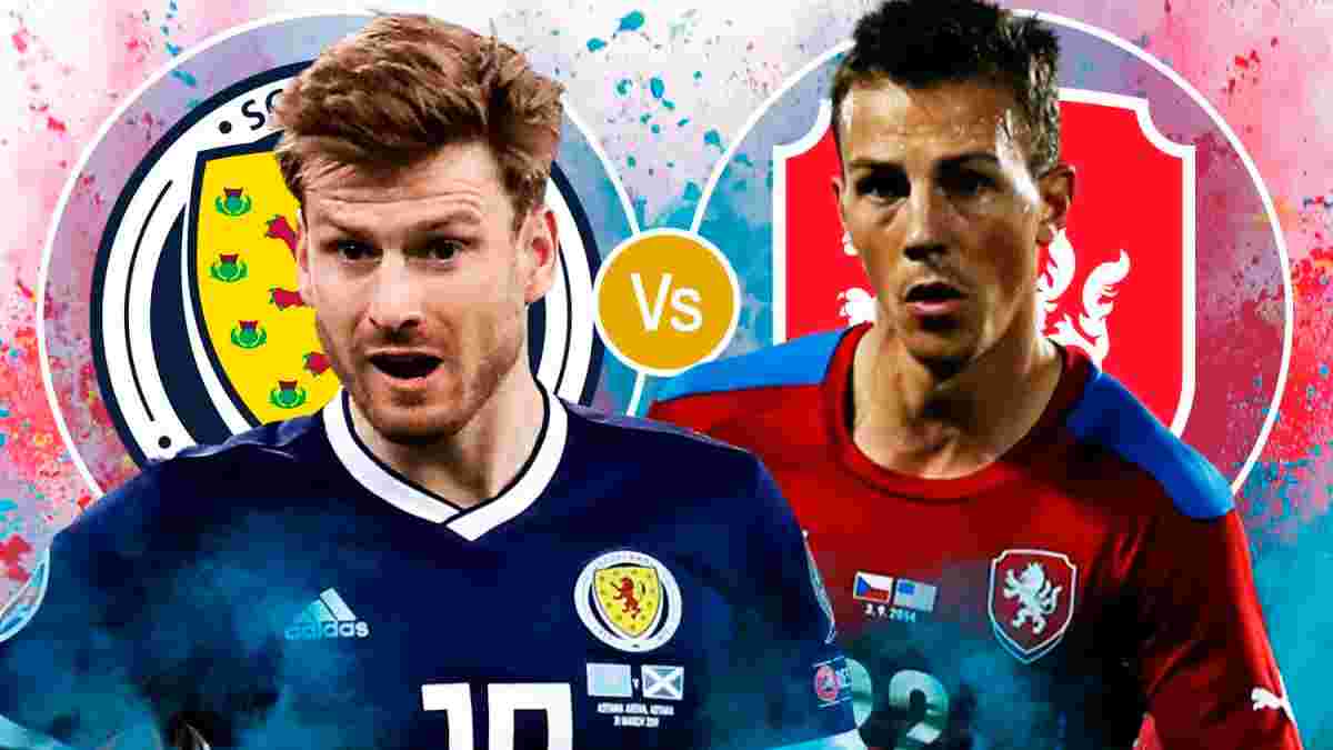 Шотландія – Чехія: онлайн-трансляція матчу Євро-2020