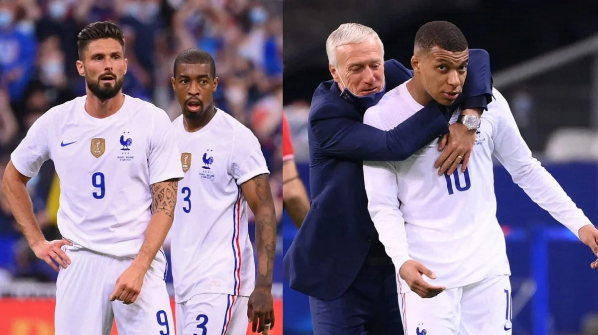 Мбаппе і Жиру майже зіпсували атмосферу в збірній Франції своїм конфліктом
