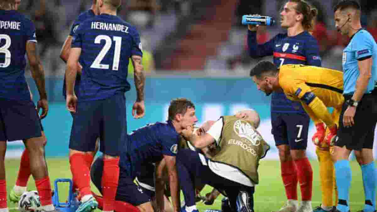 "Втратив свідомість на 10-15 секунд": Павар розкрив деталі зіткнення з Госенсом у матчі Євро-2020