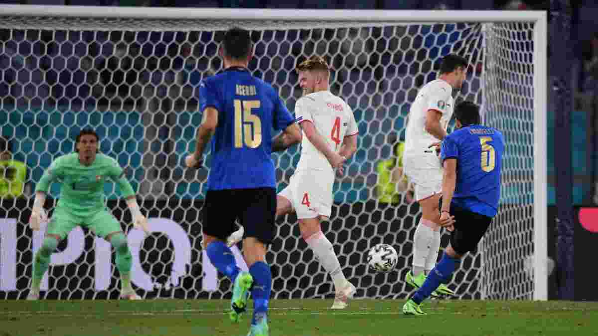 Італія – Швейцарія – 3:0 – відео голів та огляд матчу