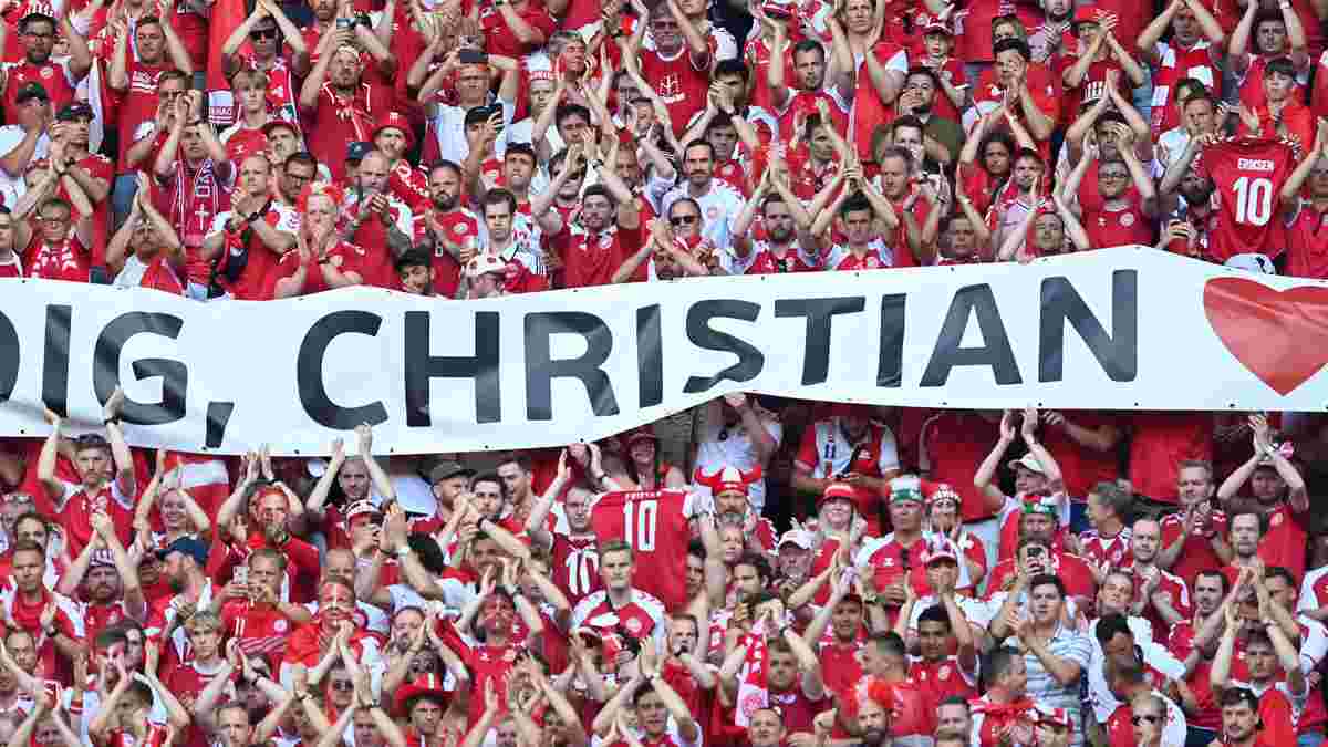 Данія – Бельгія: футболісти посеред матчу підтримали Еріксена – зворушливе відео