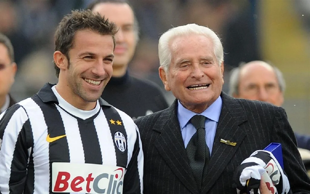 Дель Пьеро и Бониперти / Сайт Ювентуса