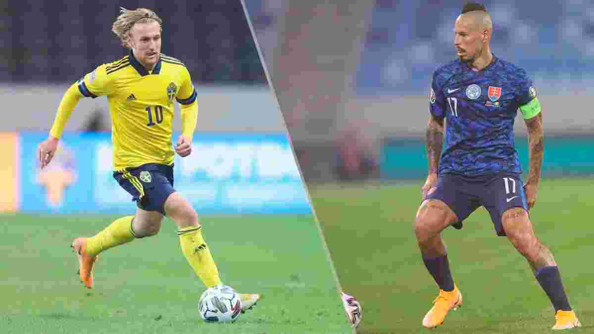 Швеция – Словакия: онлайн-трансляция матча Евро-2020