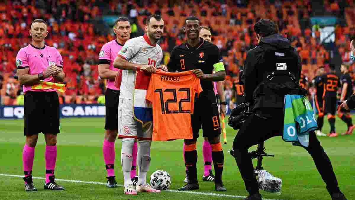 Нідерланди розгромили Північну Македонію, вшанувавши Пандева – форвард попрощався зі збірною в останній грі Євро-2020