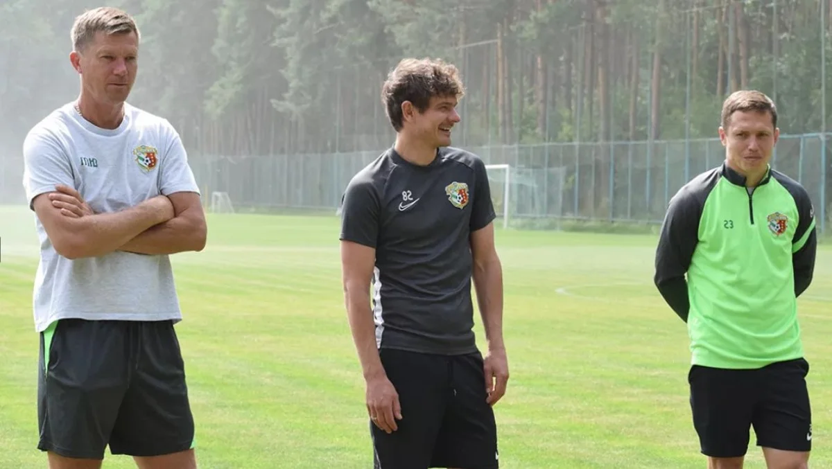 Максимов, Ребенок та Сапай / фото: ФК Ворскла