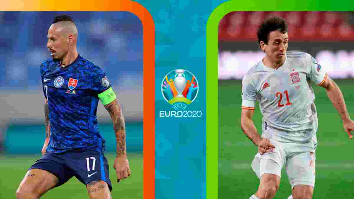 Словакия – Испания: анонс матча Евро-2020