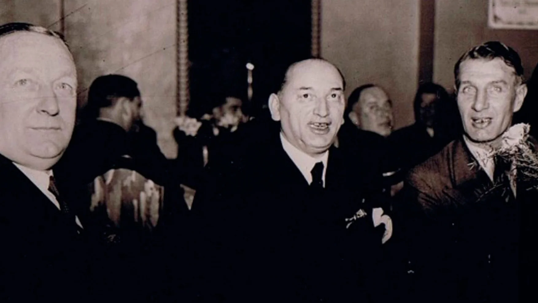 Герберт Чепмен, Уго Майзль і Джиммі Хоган // Getty Images