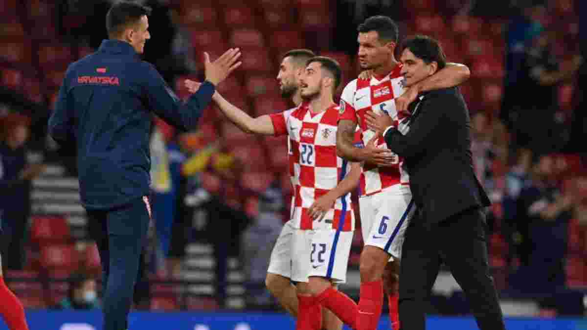 "Вы – наша сила": Далич отметил роль болельщиков в выходе Хорватии в плей-офф Евро-2020