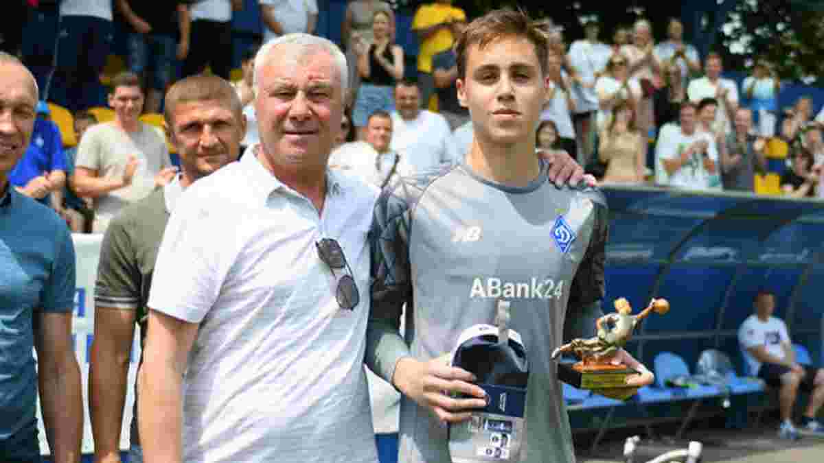Син Суркіса розраховує потрапити до першої команди Динамо – юний голкіпер назвав свого кумира