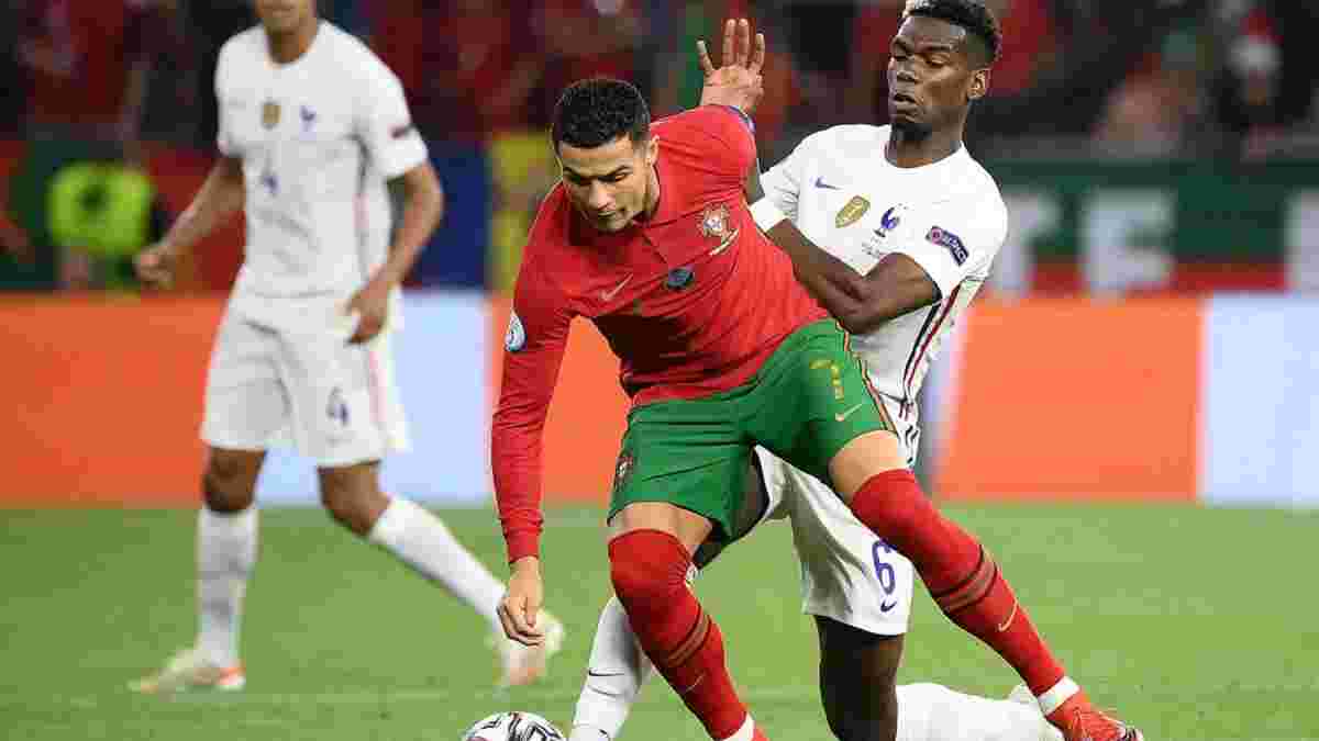 Гравець збірної Португалії феєрично знищив Погба в матчі Євро-2020 – розкішний фінт, який посадив француза на дупу