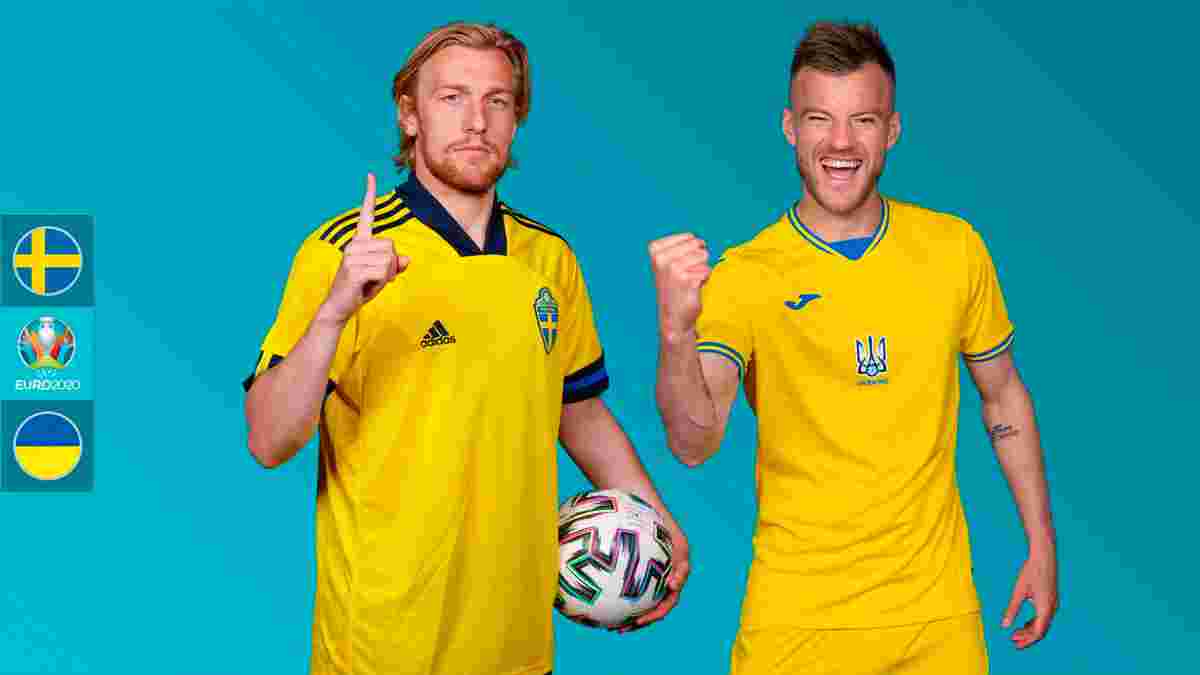 Швеция – Украина: анонс матча 1/8 финала Евро-2020