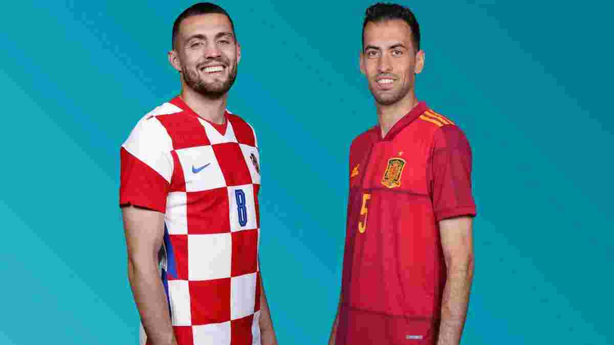 Хорватія – Іспанія: онлайн-трансляція матчу 1/8 фіналу Євро-2020