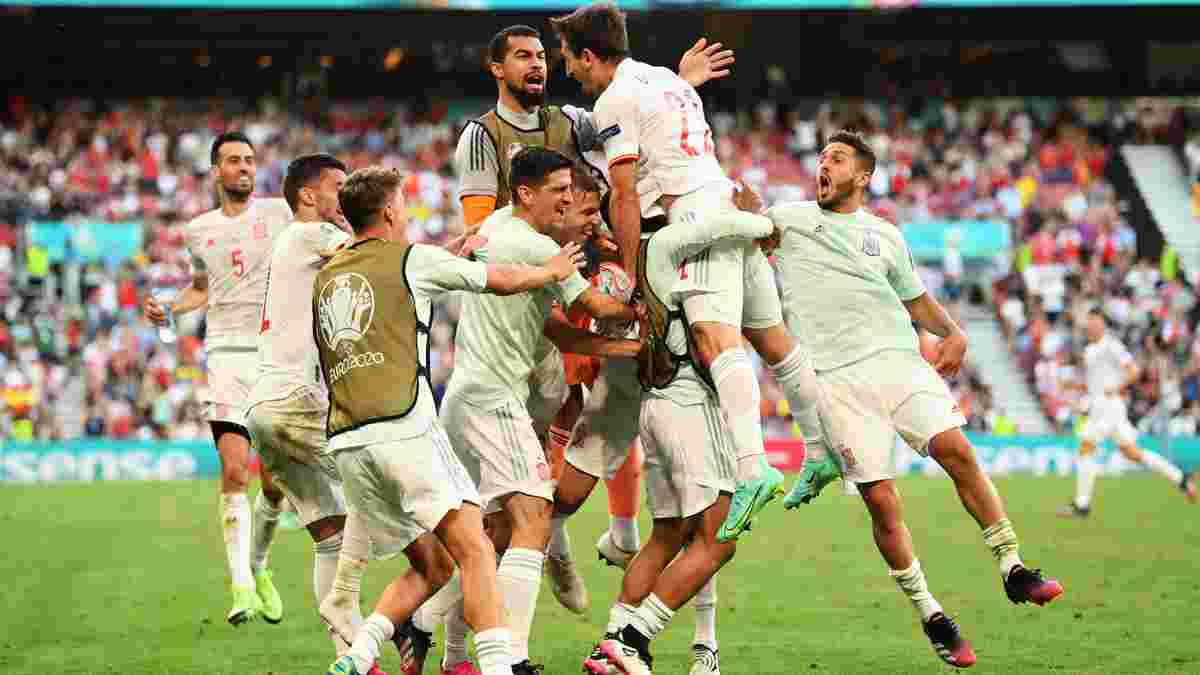 Испания забавно дала фору, но перестреляла Хорватию в адской битве с 8 голами и вышла в четвертьфинал Евро-2020
