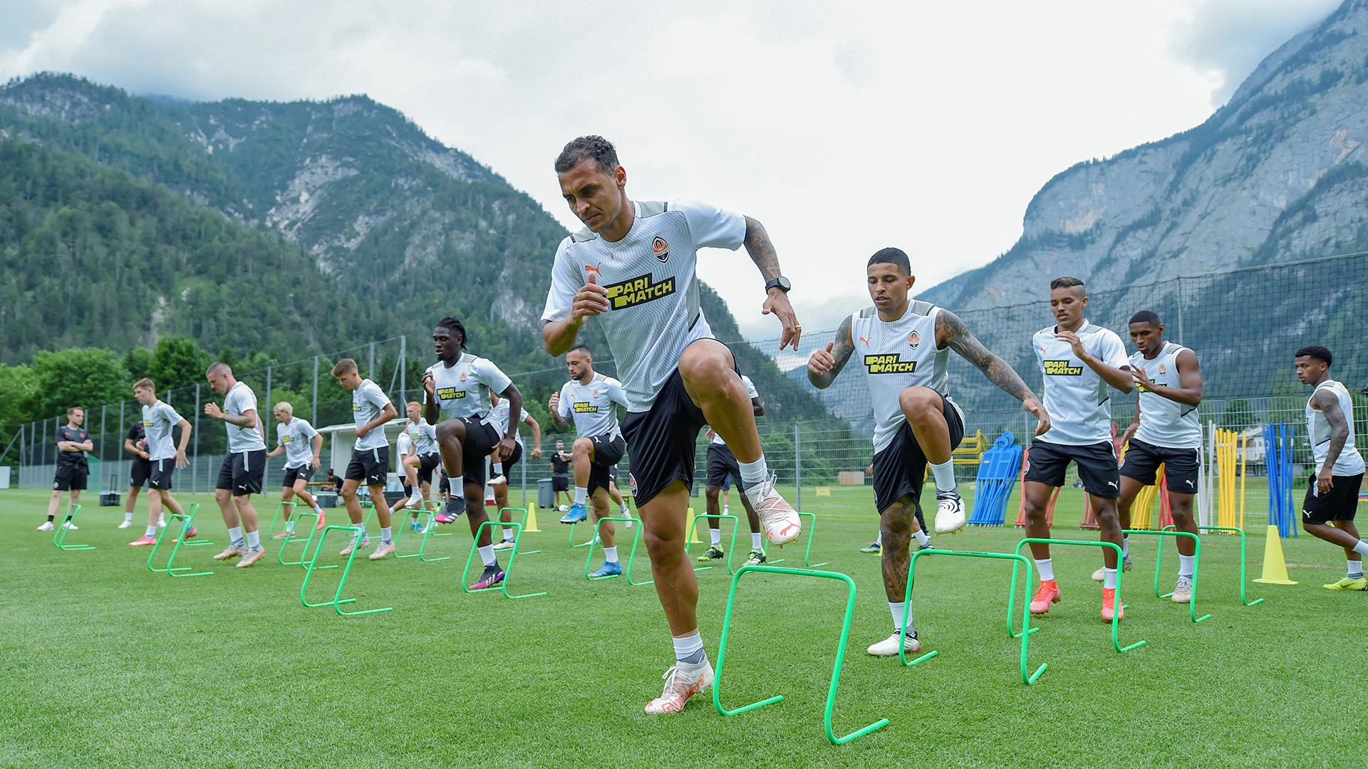 Тренировка Шахтера / Сайт клуба