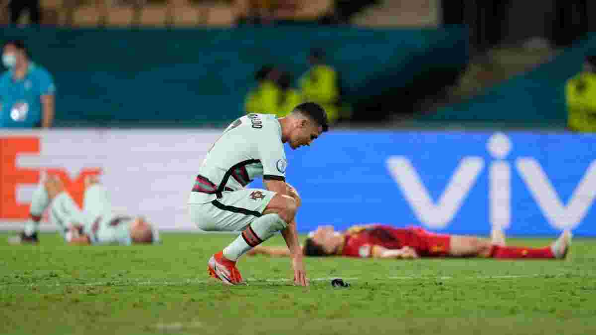 Роналду пренебрег капитанской повязкой сборной Португалии – скандальное видео