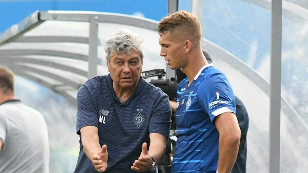 Мирча Луческу и Владислав Супряга / ФК Динамо Киев