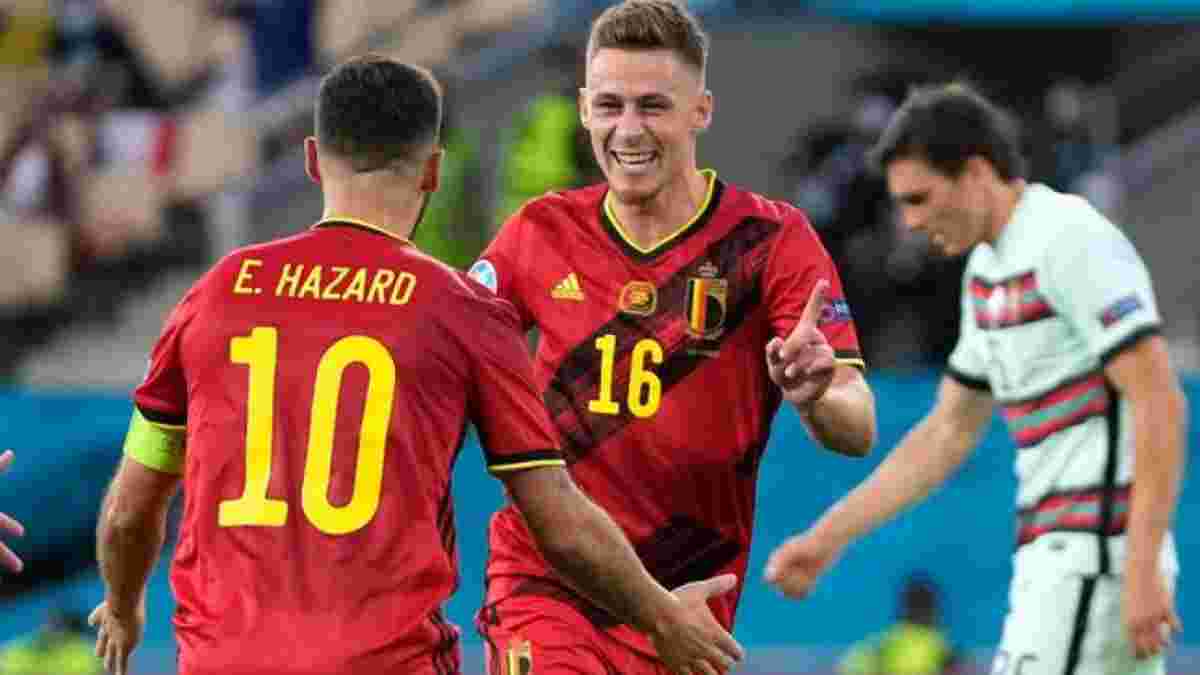 Азар ризикує більше не зіграти на Євро-2020 – Куртуа оцінив стан партнера по збірній Бельгії