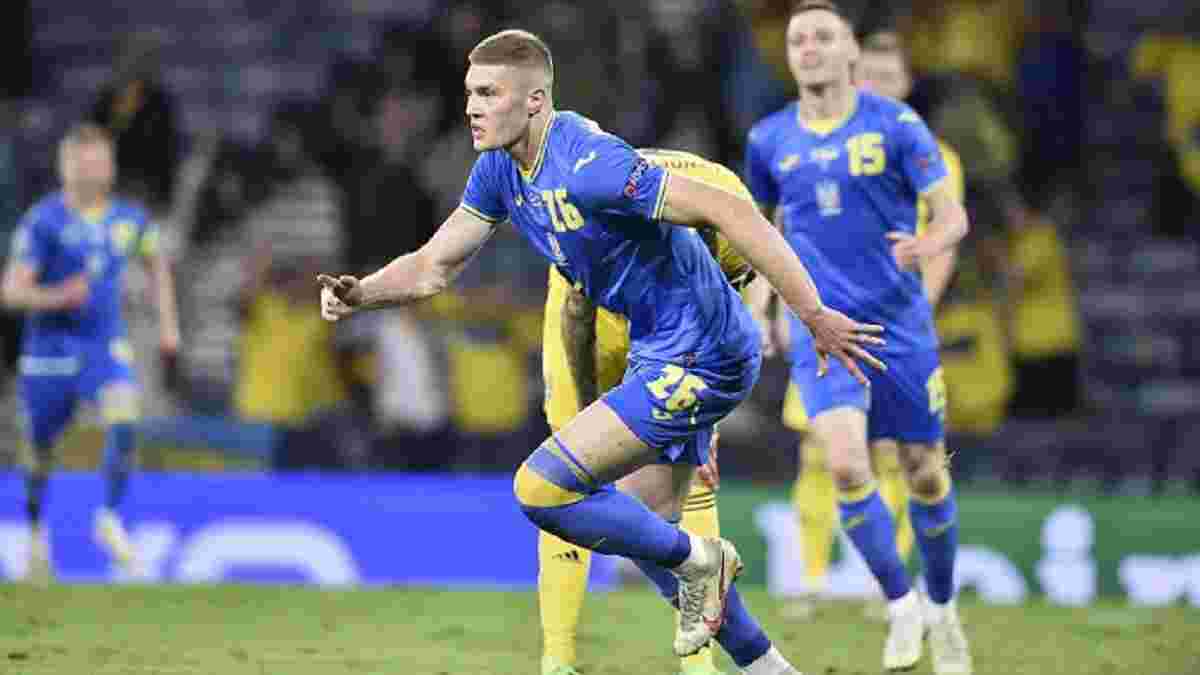Довбик – про дебютний гол у ворота збірної Швеції: Україну, напевно, зараз весь світ знатиме