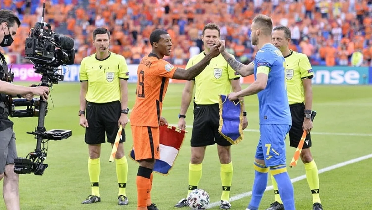 Брих судил матч Украины и Нидерландов / Сайт УАФ