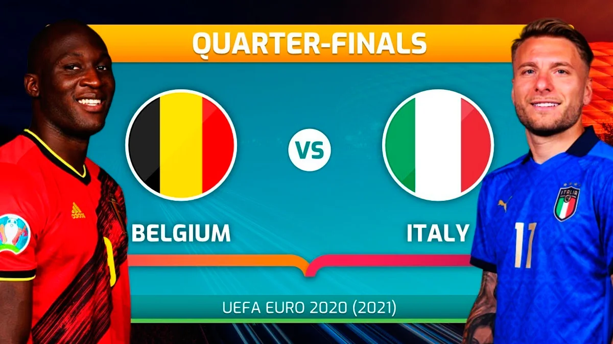 Бельгия – Италия: стартовые составы и онлайн-трансляция матча 1/4 финала Евро-2020