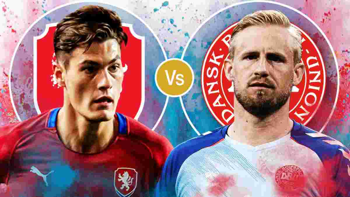 Чехія – Данія: онлайн-трансляція матчу 1/4 фіналу Євро-2020