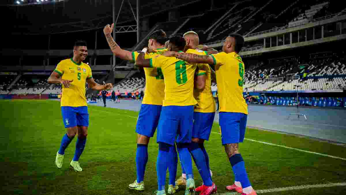 Копа Америка: Бразилия в меньшинстве обыграла Чили и вышла в полуфинал, Перу лишь в серии пенальти одолело Парагвай