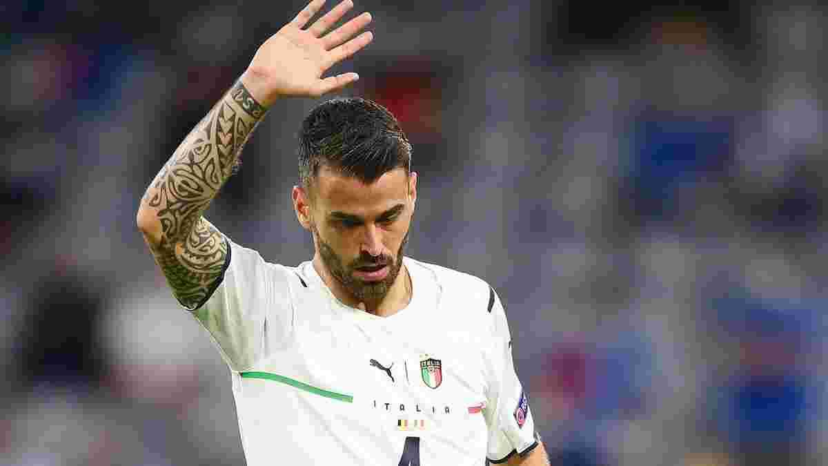 Сборная Италии мощно поддержала Спинаццолу после ужасной травмы в 1/4 финала Евро