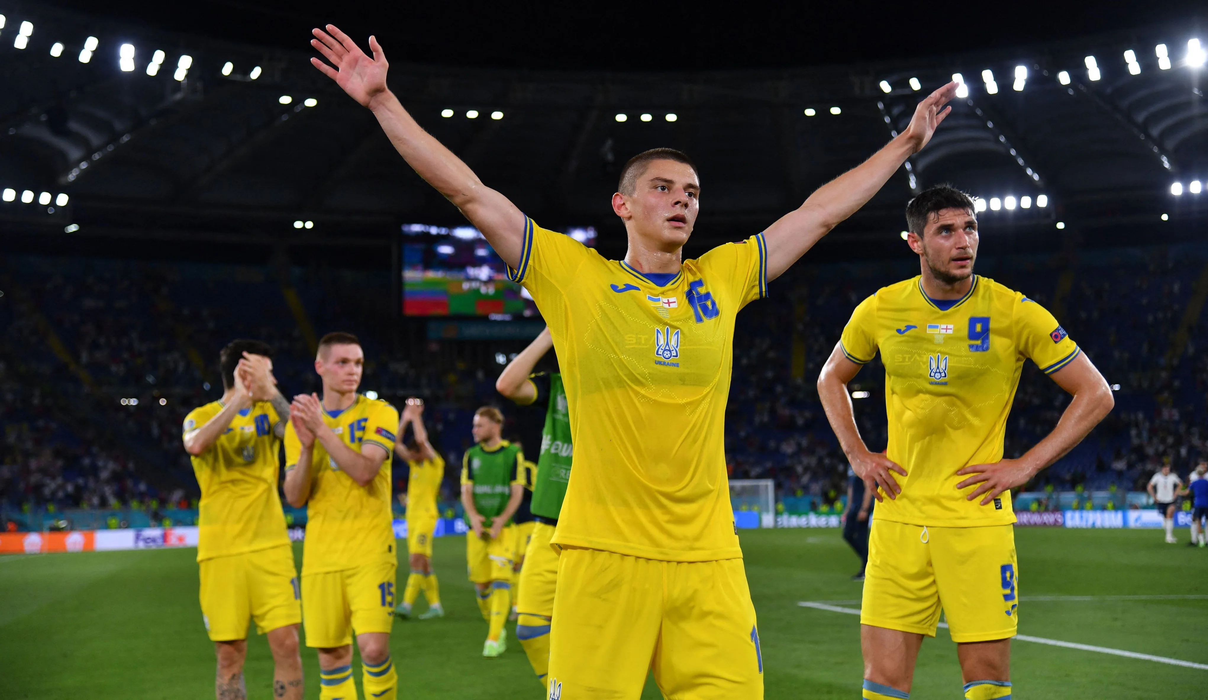 Україна – Англія: оцінки збірній за 1/4 Євро