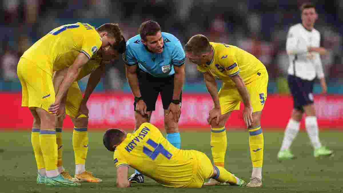 Кривцов не вернулся в Киев и остался в Риме – новые детали травмы защитника сборной Украины