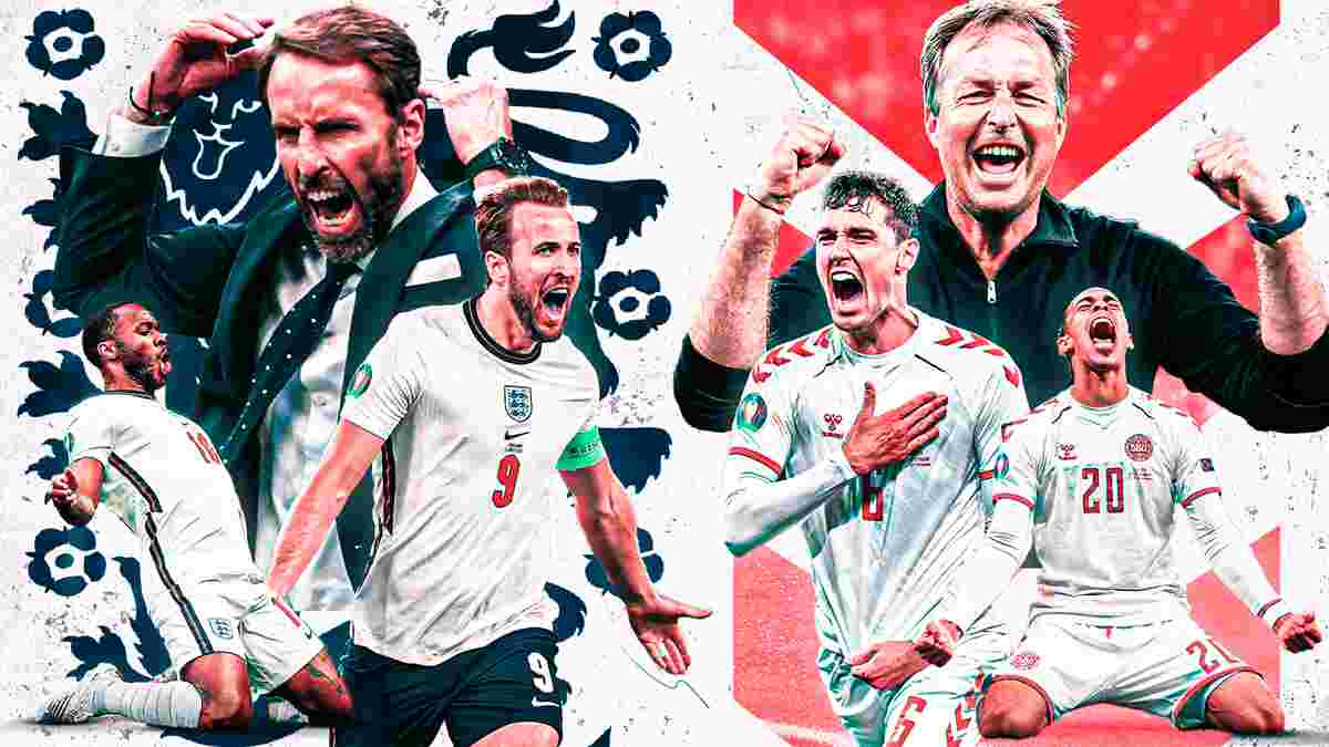 Англия – Дания: анонс полуфинала Евро-2020