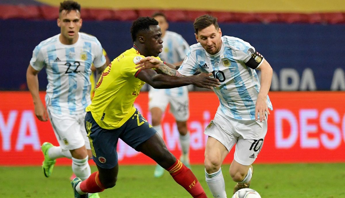 Аргентина – Колумбия – 1:1 (3:2) / Твиттер Copa America