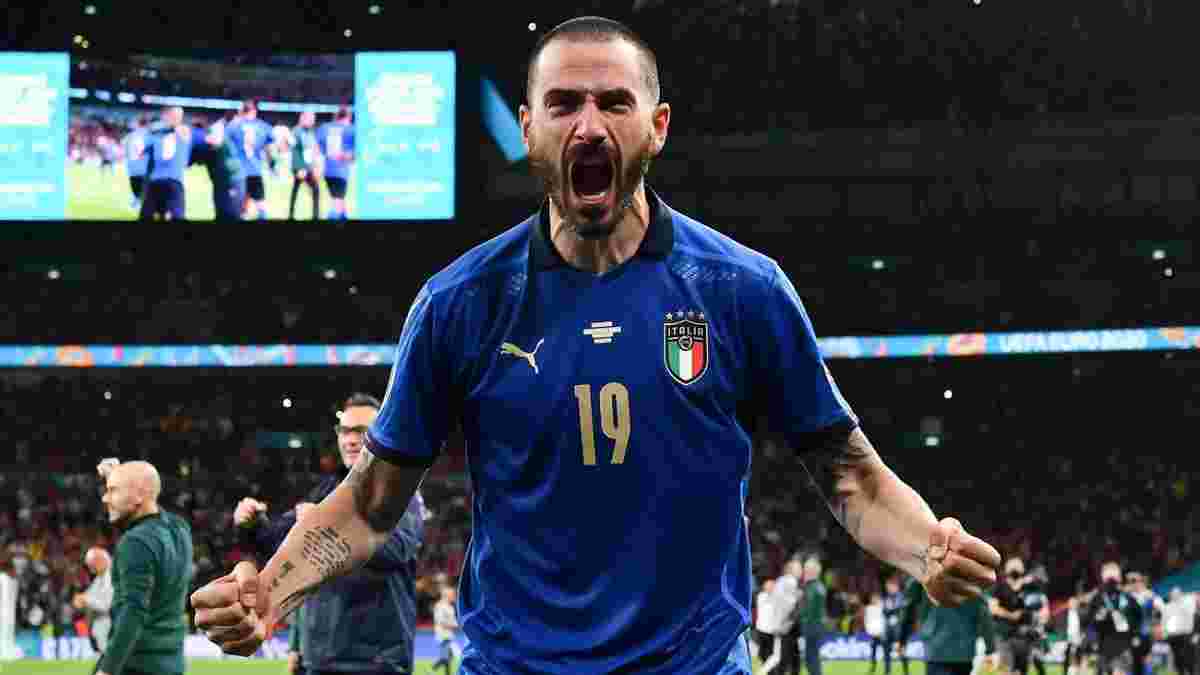 Бонуччі переплутали з фанатом і не пускали на поле після виходу Італії у фінал Євро-2020 – курйоз дня