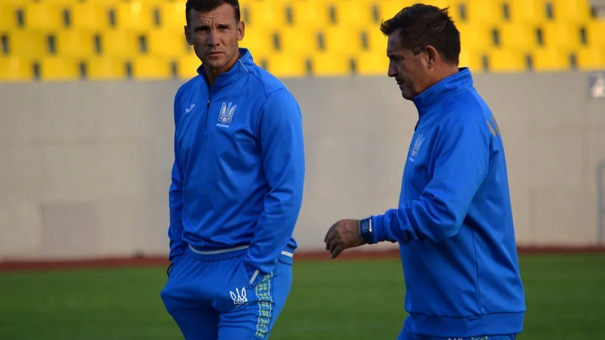 Андрій Шевченко та Рауль Ріанчо / Сайт УАФ