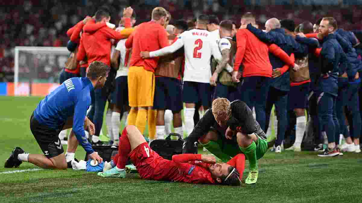 Англии повезло дважды – Дания второй овертайм отыграла в меньшинстве, хотя удалений не было