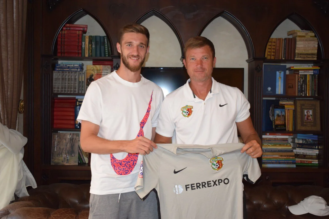 Валерій Бондаренко та Юрій Максимов / фото: ФК Ворскла