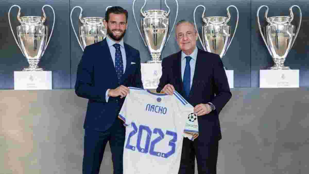 Реал продлил контракт с Начо – защитник отметил 20 лет в клубе
