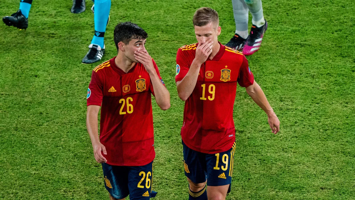 Педрі та Дані Ольмо / Getty Images