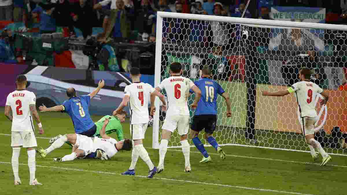 Італія – Англія – 1:1 (3:2 пен.) – відео голів і огляд матчу