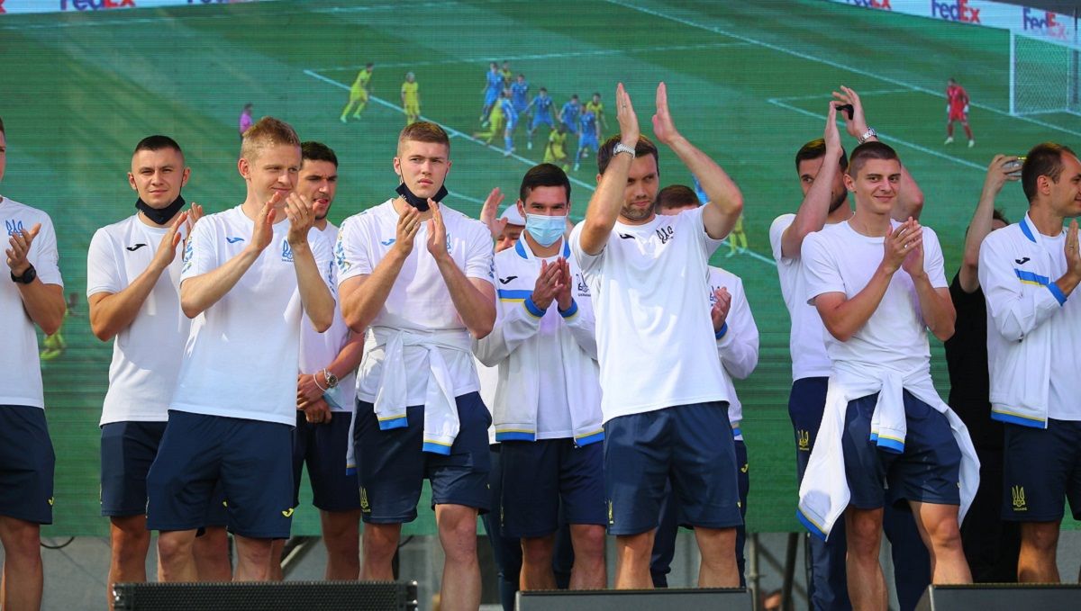 Игроки сборной Украины / Сайт УАФ