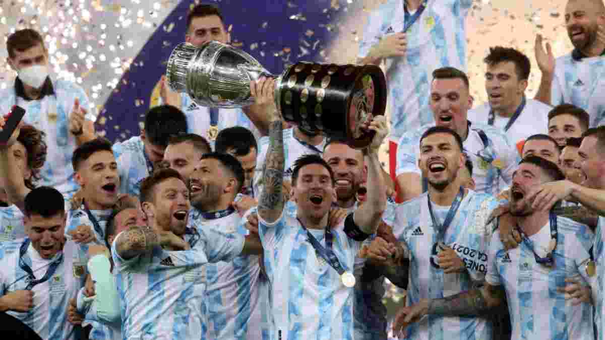 "Бог зберіг цей момент для мене": Мессі прокоментував тріумф Аргентини на Копа Амеріка-2021